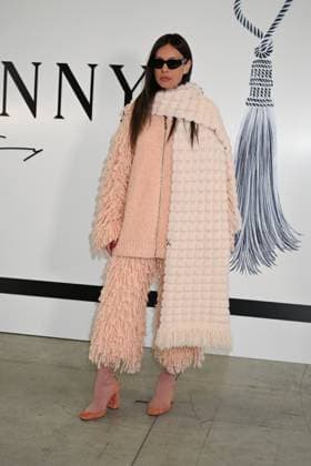 Milan, Milan Women s Fashion Week: Fall Winter 2025 - Women s Fashion, Fall Winter 2025.- Genny fashion show - guests in the photo: Joanna Andrew Polu  Copyright: xSimonaxChiocciax xipa-agency.netx xSimonaxChiocciax IPA_Agency_IPA54643780