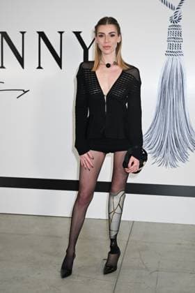 Milan, Milan Women s Fashion Week: Fall Winter 2025 - Women s Fashion, Fall Winter 2025.- Genny fashion show - guests in the photo: Nina Rima  Copyright: xSimonaxChiocciax xipa-agency.netx xSimonaxChiocciax IPA_Agency_IPA54643788