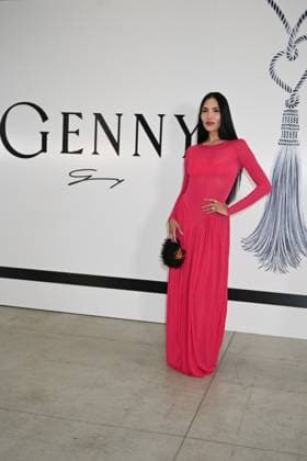 Milan, Milan Women s Fashion Week: Fall Winter 2025 - Women s Fashion, Fall Winter 2025.- Genny fashion show - guests in the photo: Zarina Leva  Copyright: xSimonaxChiocciax xipa-agency.netx xSimonaxChiocciax IPA_Agency_IPA54643799