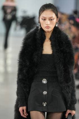 Milan, Milan Women s Fashion Week: Fall Winter 2025 26 - Women s Fashion, Fall Winter 2025 26 - Blumarine fashion show - catwalk in the photo: Model  Copyright: xRiccardoxGIordanox xipa-agency.netx xRiccardoxGIordanox IPA_Agency_IPA54644528
