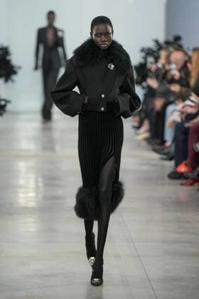 Milan, Milan Women s Fashion Week: Fall Winter 2025 26 - Women s Fashion, Fall Winter 2025 26 - Blumarine fashion show - catwalk in the photo: Model  Copyright: xRiccardoxGIordanox xipa-agency.netx xRiccardoxGIordanox IPA_Agency_IPA54644582