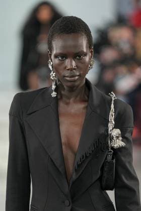 Milan, Milan Women s Fashion Week: Fall Winter 2025 26 - Women s Fashion, Fall Winter 2025 26 - Blumarine fashion show - catwalk in the photo: Model  Copyright: xRiccardoxGIordanox xipa-agency.netx xRiccardoxGIordanox IPA_Agency_IPA54644593