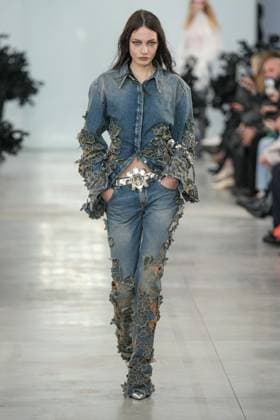 Milan, Milan Women s Fashion Week: Fall Winter 2025 26 - Women s Fashion, Fall Winter 2025 26 - Blumarine fashion show - catwalk in the photo: Model  Copyright: xRiccardoxGIordanox xipa-agency.netx xRiccardoxGIordanox IPA_Agency_IPA54644704