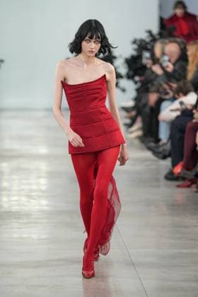 Milan, Milan Women s Fashion Week: Fall Winter 2025 26 - Women s Fashion, Fall Winter 2025 26 - Blumarine fashion show - catwalk in the photo: Steinberg  Copyright: xRiccardoxGIordanox xipa-agency.netx xRiccardoxGIordanox IPA_Agency_IPA54644806