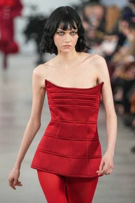Milan, Milan Women s Fashion Week: Fall Winter 2025 26 - Women s Fashion, Fall Winter 2025 26 - Blumarine fashion show - catwalk in the photo: Steinberg  Copyright: xRiccardoxGIordanox xipa-agency.netx xRiccardoxGIordanox IPA_Agency_IPA54644811