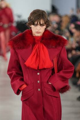 Milan, Milan Women s Fashion Week: Fall Winter 2025 26 - Women s Fashion, Fall Winter 2025 26 - Blumarine fashion show - catwalk in the photo: Model  Copyright: xRiccardoxGIordanox xipa-agency.netx xRiccardoxGIordanox IPA_Agency_IPA54644847