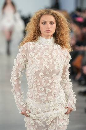 Milan, Milan Women s Fashion Week: Fall Winter 2025 26 - Women s Fashion, Fall Winter 2025 26 - Blumarine fashion show - catwalk in the photo: Model  Copyright: xRiccardoxGIordanox xipa-agency.netx xRiccardoxGIordanox IPA_Agency_IPA54645059