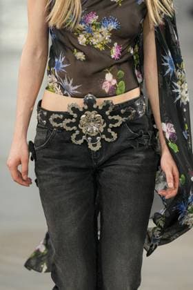 Milan, Milan Women s Fashion Week: Fall Winter 2025 26 - Women s Fashion, Fall Winter 2025 26 - Blumarine fashion show - catwalk in the photo: Model  Copyright: xRiccardoxGIordanox xipa-agency.netx xRiccardoxGIordanox IPA_Agency_IPA54644918