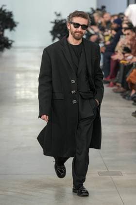 Milan, Milan Women s Fashion Week: Fall Winter 2025 26 - Blumarine Fashion Show - Catwalk Milan, Milan Women s Fashion Week: Fall Winter 2025 26 - Women s Fashion, Fall Winter 2025 26 - Blumarine fashion show - catwalk in the photo: David Koma MILAN Italy  Copyright: xIPA ABACAx