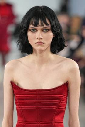 Milan, Italy: Milan, Milan Women s Fashion Week: Fall Winter 2025 26 - Women s Fashion, Fall Winter 2025 26 - Blumarine fashion show - catwalk in the photo: Steinberg Milan Italy  - ZUMAp169 20250227_zea_p169_431 Copyright: xRiccardoxGIordanox