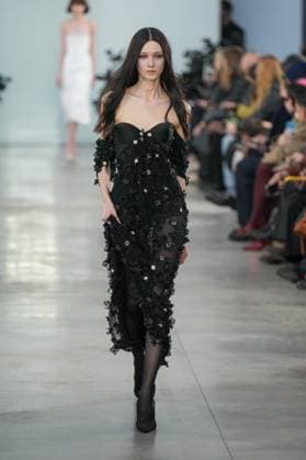 Milan, Italy: Milan, Milan Women s Fashion Week: Fall Winter 2025 26 - Women s Fashion, Fall Winter 2025 26 - Blumarine fashion show - catwalk in the photo: Model Milan Italy  - ZUMAp169 20250227_zea_p169_481 Copyright: xRiccardoxGIordanox
