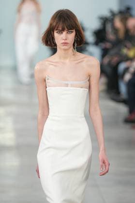 Milan, Italy: Milan, Milan Women s Fashion Week: Fall Winter 2025 26 - Women s Fashion, Fall Winter 2025 26 - Blumarine fashion show - catwalk in the photo: Model Milan Italy  - ZUMAp169 20250227_zea_p169_483 Copyright: xRiccardoxGIordanox