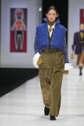 Milan, Milan Women s Fashion Week: Fall Winter 2025 26 - Preview Show - catwalk Milan, Milan Women s Fashion Week: Fall Winter 2025 26 - Women s Fashion, Fall Winter 2025 26 - Anteprima fashion show - catwalk in the photo: Model MILAN Italy  Copyright: xIPA ABACAx