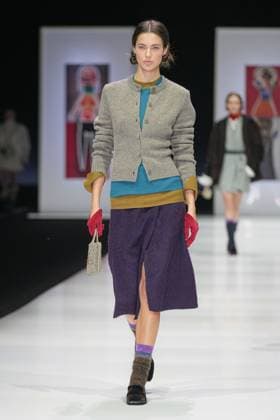 Milan, Milan Women s Fashion Week: Fall Winter 2025 26 - Women s Fashion, Fall Winter 2025 26 - Anteprima fashion show - catwalk in the photo: Model  Copyright: xRiccardoxGIordanox xipa-agency.netx xRiccardoxGIordanox IPA_Agency_IPA54646002