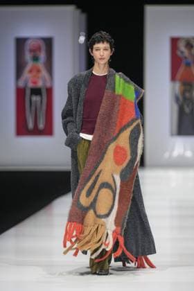 Milan, Milan Women s Fashion Week: Fall Winter 2025 26 - Women s Fashion, Fall Winter 2025 26 - Anteprima fashion show - catwalk in the photo: Model  Copyright: xRiccardoxGIordanox xipa-agency.netx xRiccardoxGIordanox IPA_Agency_IPA54646507