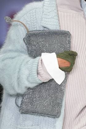 Milan, Milan Women s Fashion Week: Fall Winter 2025 26 - Women s Fashion, Fall Winter 2025 26 - Anteprima fashion show - catwalk in the photo: detail  Copyright: xRiccardoxGIordanox xipa-agency.netx xRiccardoxGIordanox IPA_Agency_IPA54645993