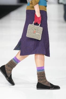 Milan, Italy: Milan, Milan Women s Fashion Week: Fall Winter 2025 26 - Women s Fashion, Fall Winter 2025 26 - Anteprima fashion show - catwalk in the photo: detail Milan Italy  - ZUMAp169 20250227_zea_p169_536 Copyright: xRiccardoxGIordanox