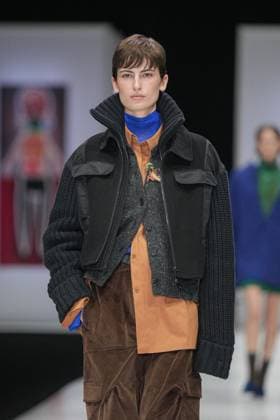 Milan, Milan Women s Fashion Week: Fall Winter 2025 26 - Preview Show - catwalk Milan, Milan Women s Fashion Week: Fall Winter 2025 26 - Women s Fashion, Fall Winter 2025 26 - Anteprima fashion show - catwalk in the photo: Model MILAN Italy  Copyright: xIPA ABACAx