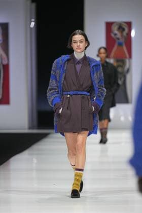 Milan, Milan Women s Fashion Week: Fall Winter 2025 26 - Preview Show - catwalk Milan, Milan Women s Fashion Week: Fall Winter 2025 26 - Women s Fashion, Fall Winter 2025 26 - Anteprima fashion show - catwalk in the photo: Model MILAN Italy  Copyright: xIPA ABACAx
