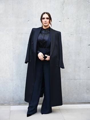 Milan, Milan Women s Fashion Week: Fall Winter 2025 26 - Emporio Armani fashion show - catwalk - In the photo: Lucrezia Guidone  Copyright: xSimonaxChiocciax xipa-agency.netx xSimonaxChiocciax IPA_Agency_IPA54654734