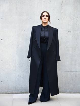 Milan, Milan Women s Fashion Week: Fall Winter 2025 26 - Emporio Armani fashion show - catwalk - In the photo: Lucrezia Guidone  Copyright: xSimonaxChiocciax xipa-agency.netx xSimonaxChiocciax IPA_Agency_IPA54654735