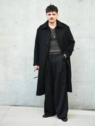 Milan, Milan Women s Fashion Week: Fall Winter 2025 26 - Emporio Armani fashion show - catwalk - In the photo: Olly  Copyright: xSimonaxChiocciax xipa-agency.netx xSimonaxChiocciax IPA_Agency_IPA54654779