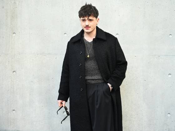 Milan, Milan Women s Fashion Week: Fall Winter 2025 26 - Emporio Armani fashion show - catwalk - In the photo: Olly  Copyright: xSimonaxChiocciax xipa-agency.netx xSimonaxChiocciax IPA_Agency_IPA54654782