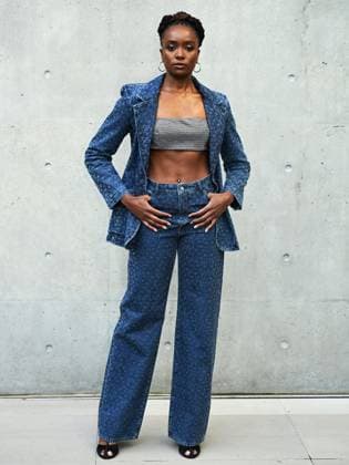 Milan, Milan Women s Fashion Week: Fall Winter 2025 26 - Emporio Armani Fashion Show - Catwalk - In the photo: Kiki Layne  Copyright: xSimonaxChiocciax xipa-agency.netx xSimonaxChiocciax IPA_Agency_IPA54654829