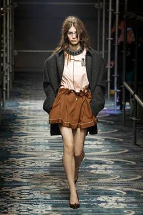 PRADA Ready to wear fall winter 2025:26 MILAN February 2025 PRADA Ready to wear fall winter 2025:26 MILAN February 2025, Credit:Zeppelin Avalon  Copyright: xZeppelinx xAvalonx 0969740577