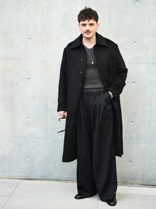 Milan, Milan Women s Fashion Week: Fall Winter 2025 26 - Emporio Armani Fashion Show - Catwalk Milan, Milan Women s Fashion Week: Fall Winter 2025 26 - Emporio Armani fashion show - catwalk - In the photo: Olly -  Copyright: xIPA ABACAx