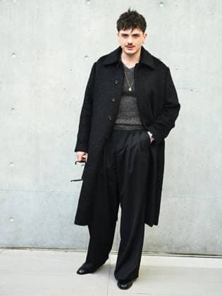 Milan, Milan Women s Fashion Week: Fall Winter 2025 26 - Emporio Armani Fashion Show - Catwalk Milan, Milan Women s Fashion Week: Fall Winter 2025 26 - Emporio Armani fashion show - catwalk - In the photo: Olly -  Copyright: xIPA ABACAx