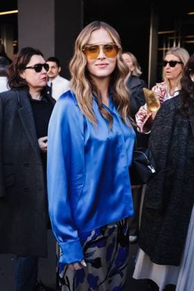 Milan, Milan Women s Fashion Week: Fall Winter 2025 - Women s Fashion, Fall Winter 2025 - Max Mara Fashion Show - Arrivals. In the photo: Valentina Ferragni (Designer and influencer)  Copyright: xAlessandroxBremecx xipa-agency.netx xx IPA_Agency_IPA54656283