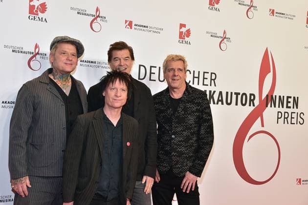 16 MusikAutorenPreis 2025 GEMA HONORS DIE TOTEN HOSEN WITH THE SPECIAL INSPIRATION AWARD at the 16 MusikAutorenPreis 2025 at the Hotel Ritz Charlton in Berlin, on 27 02 2025 Photopress Mueller