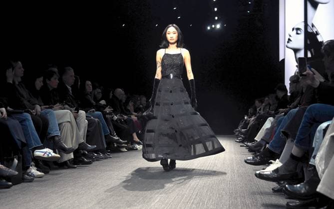 Milan, Women s Fashion, Emporio Armani Fashion Show  Copyright: xMaurizioxMaulex xipa-agency.netx xMaurizioxMaulex IPA_Agency_IPA54657735