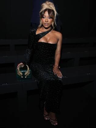 Milan, Milan Women s Fashion Week: Fall Winter 2025 26 - Roberto Cavalli fashion show - front row - In the photo: Victoria Mon  Copyright: xRiccardoxGiordanox xipa-agency.netx xRiccardoxGiordanox IPA_Agency_IPA54662130