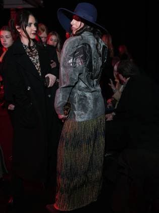 Milan, Italy: Milan, Milan Women s Fashion Week: Fall Winter 2025 26 - Roberto Cavalli fashion show - front row - In the photo: Aldy Przylipiak Milan Italy  - ZUMAp169 20250227_zea_p169_1081 Copyright: xRiccardoxGiordanox