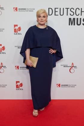 Elzbieta Steinmetz German Music Authors Award 2025 at the Hotel Ritz Carlton in Berlin on 27 02 2025 German Music Authors Award 2025