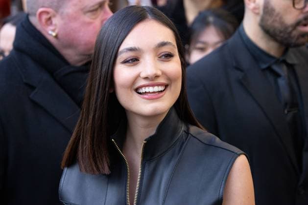 News - Emporio Armani - Arrivals - Milan Fashion Week - Womenswear Fall Winter 2025 2026 Mariasole Pollio is seen arriving at the Emporio Armani fashion show during the Milan Fashion Week - Womenswear Fall Winter 2025 2026 on February 27, 2025 in Milan, Italy. Photo: Cinzia Camela. MILAN Via Bergognone Italy Copyright: xCinziaxCamelax xLiveMediax LPN_1756626