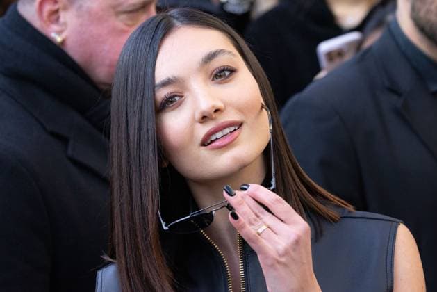 News - Emporio Armani - Arrivals - Milan Fashion Week - Womenswear Fall Winter 2025 2026 Mariasole Pollio is seen arriving at the Emporio Armani fashion show during the Milan Fashion Week - Womenswear Fall Winter 2025 2026 on February 27, 2025 in Milan, Italy. Photo: Cinzia Camela. MILAN Via Bergognone Italy Copyright: xCinziaxCamelax xLiveMediax LPN_1756628