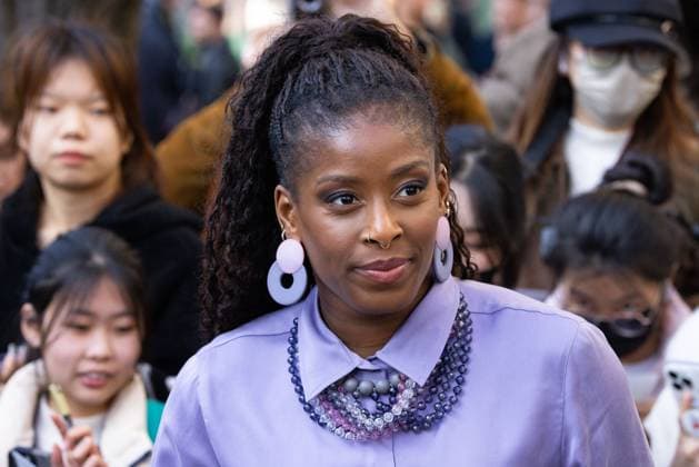 News - Emporio Armani - Arrivals - Milan Fashion Week - Womenswear Fall Winter 2025 2026 Myriam Sylla is seen arriving at the Emporio Armani fashion show during the Milan Fashion Week - Womenswear Fall Winter 2025 2026 on February 27, 2025 in Milan, Italy. Photo: Cinzia Camela. MILAN Via Bergognone Italy Copyright: xCinziaxCamelax xLiveMediax LPN_1756638