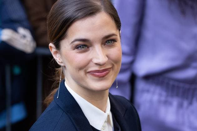 News - Emporio Armani - Arrivals - Milan Fashion Week - Womenswear Fall Winter 2025 2026 Lidija Kordic is seen arriving at the Emporio Armani fashion show during the Milan Fashion Week - Womenswear Fall Winter 2025 2026 on February 27, 2025 in Milan, Italy. Photo: Cinzia Camela. MILAN Via Bergognone Italy Copyright: xCinziaxCamelax xLiveMediax LPN_1756643