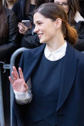 News - Emporio Armani - Arrivals - Milan Fashion Week - Womenswear Fall Winter 2025 2026 Lidija Kordic is seen arriving at the Emporio Armani fashion show during the Milan Fashion Week - Womenswear Fall Winter 2025 2026 on February 27, 2025 in Milan, Italy. Photo: Cinzia Camela. MILAN Via Bergognone Italy Copyright: xCinziaxCamelax xLiveMediax LPN_1756645