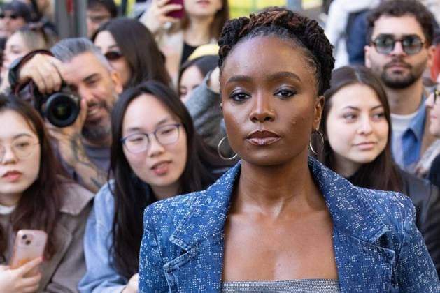 News - Emporio Armani - Arrivals - Milan Fashion Week - Womenswear Fall Winter 2025 2026 Kiki Layne is seen arriving at the Emporio Armani fashion show during the Milan Fashion Week - Womenswear Fall Winter 2025 2026 on February 27, 2025 in Milan, Italy. Photo: Cinzia Camela. MILAN Via Bergognone Italy Copyright: xCinziaxCamelax xLiveMediax LPN_1756659