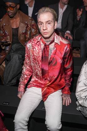 Milan, Italy: Milan, Milan Women s Fashion Week: Fall Winter 2025 26 - Roberto Cavalli fashion show - front row - In the photo: I ask Milan Italy  - ZUMAp169 20250227_zea_p169_1329 Copyright: xRiccardoxGIordanox