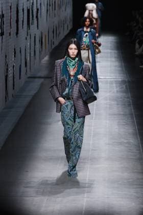 Milan, Milan Women s Fashion Week: Fall Winter 2025 - Women s Fashion, Fall Winter 2025 - Etro Fashion Show - Catwalk. In the photo: Model  Copyright: xAlessandroxBremecx xipa-agency.netx xx IPA_Agency_IPA54671464