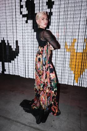 Milan, Milan Women s Fashion Week: Fall Winter 2025 - Women s Fashion, Fall Winter 2025 - Etro Fashion Show - Front Row Guests. In the photo: Serena Brancale (Singer)  Copyright: xAlessandroxBremecx xipa-agency.netx xx IPA_Agency_IPA54671992