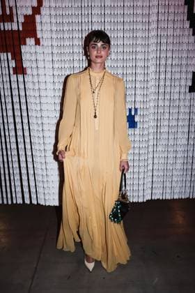 Milan, Milan Women s Fashion Week: Fall Winter 2025 - Women s Fashion, Fall Winter 2025 - Etro Fashion Show - Front Row Guests. In the photo: Taylor Marie Hill (Supermodel)  Copyright: xAlessandroxBremecx xipa-agency.netx xx IPA_Agency_IPA54672024