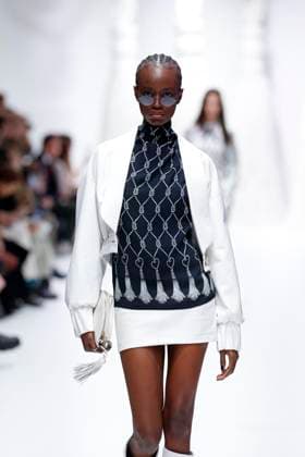 Genny Ready to wear fall winter 2025:26 MILAN February 2025 Genny Ready to wear fall winter 2025:26 MILAN February 2025, Credit:Zeppelin Avalon  Copyright: xZeppelinx xAvalonx 0969761123