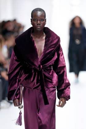 Genny Ready to wear fall winter 2025:26 MILAN February 2025 Genny Ready to wear fall winter 2025:26 MILAN February 2025, Credit:Zeppelin Avalon  Copyright: xZeppelinx xAvalonx 0969763022