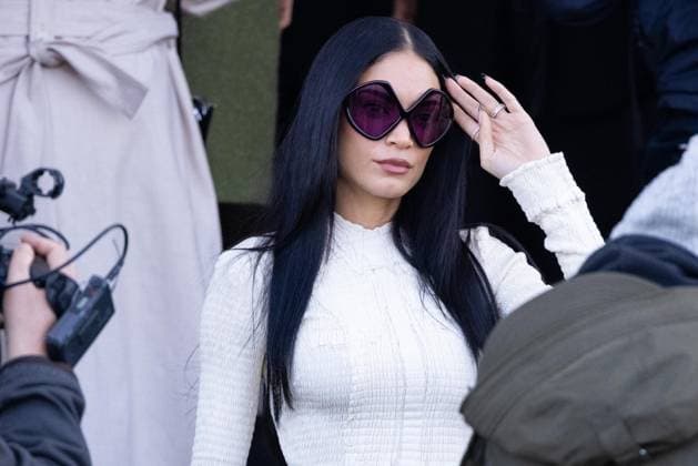 News - Prada - Arrivals - Milan Fashion Week - Womenswear Fall Winter 2025 2026 Elodie is seen arriving at the Prada fashion show during the Milan Fashion Week - Womenswear Fall Winter 2025 2026 on February 27, 2025 in Milan, Italy. Photo: Cinzia Camela. MILAN Fondazione Prada Italy Copyright: xCinziaxCamelax xLiveMediax LPN_1756704